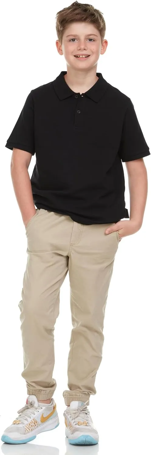 Boys Polo 2-Pack: Premium Comfort and Timeless Style - Perfect for School, Playdates, Church, Birthdays.
