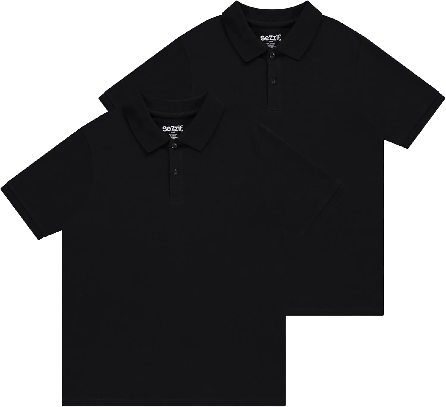 Boys Polo 2-Pack: Premium Comfort and Timeless Style - Perfect for School, Playdates, Church, Birthdays.