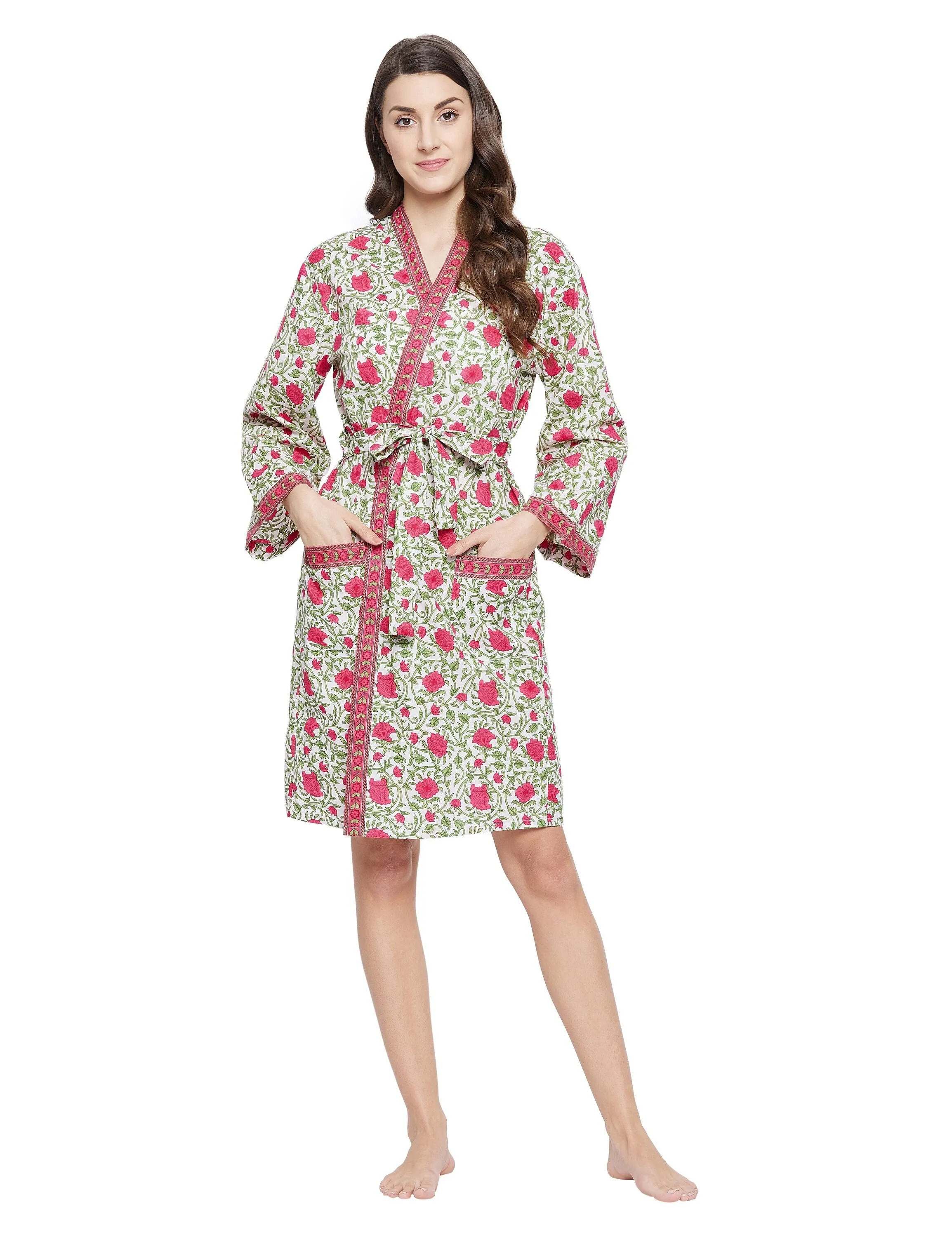 Charlotte Cotton Kimono Robe