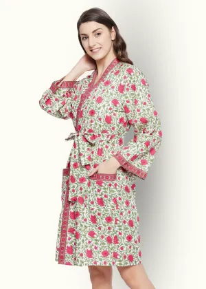 Charlotte Cotton Kimono Robe