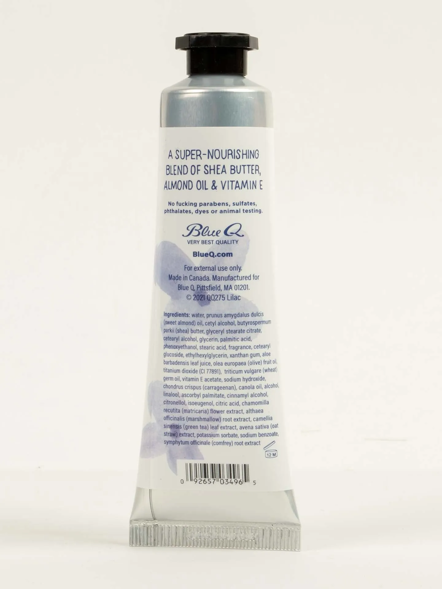 I'm a Delicate Fucking Flower Natural Hand Cream - Lilac with Some Basil & Rose