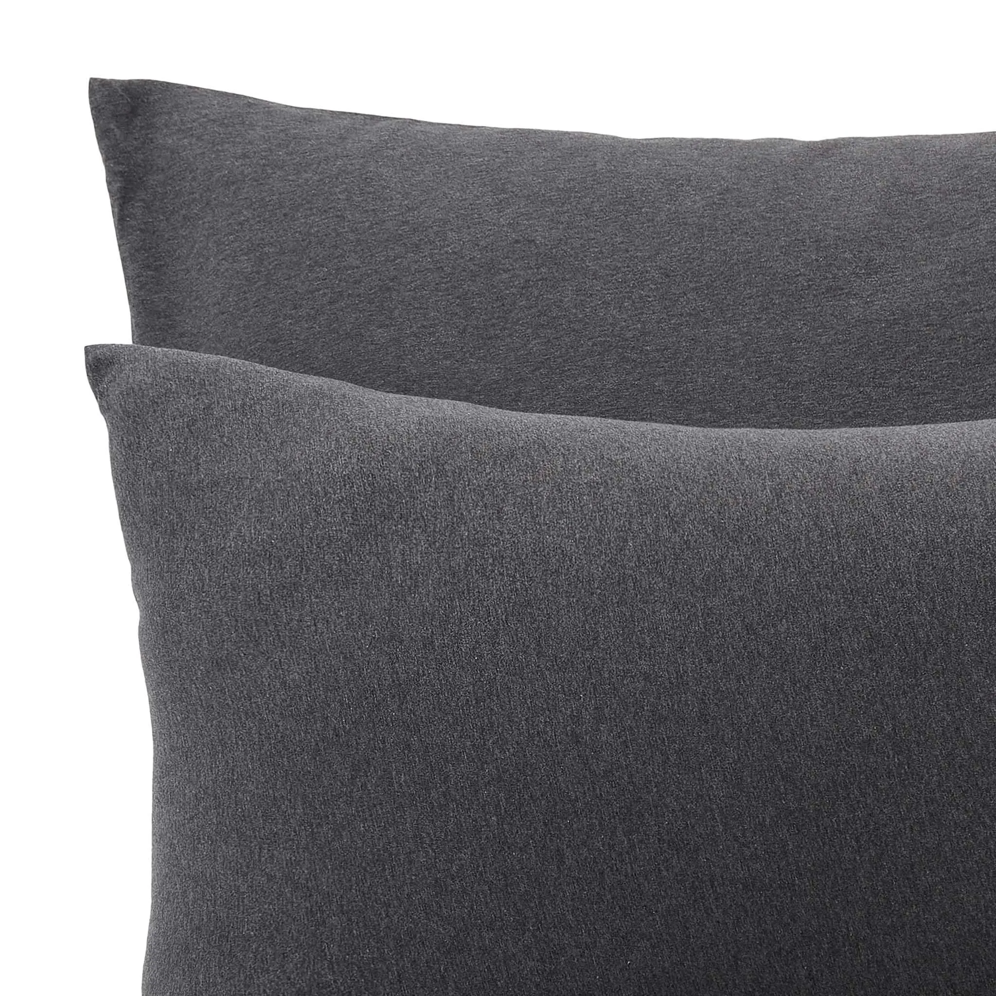 Louredo Jersey Bed Linen [Charcoal melange]