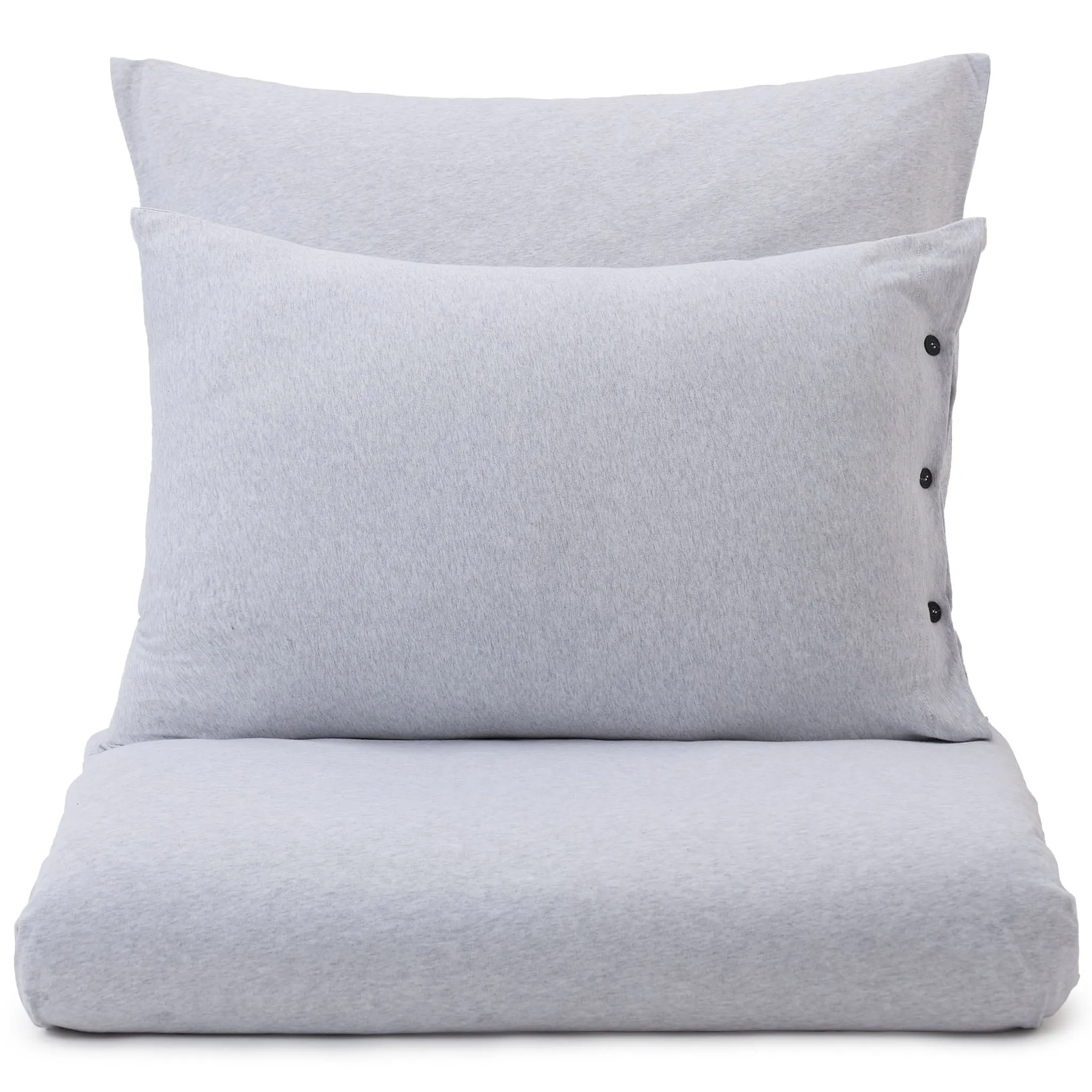 Louredo Jersey Bed Linen [Light grey melange]