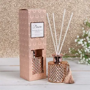Rose Gold Nectarine Blossom & Honey Diffuser 100ml