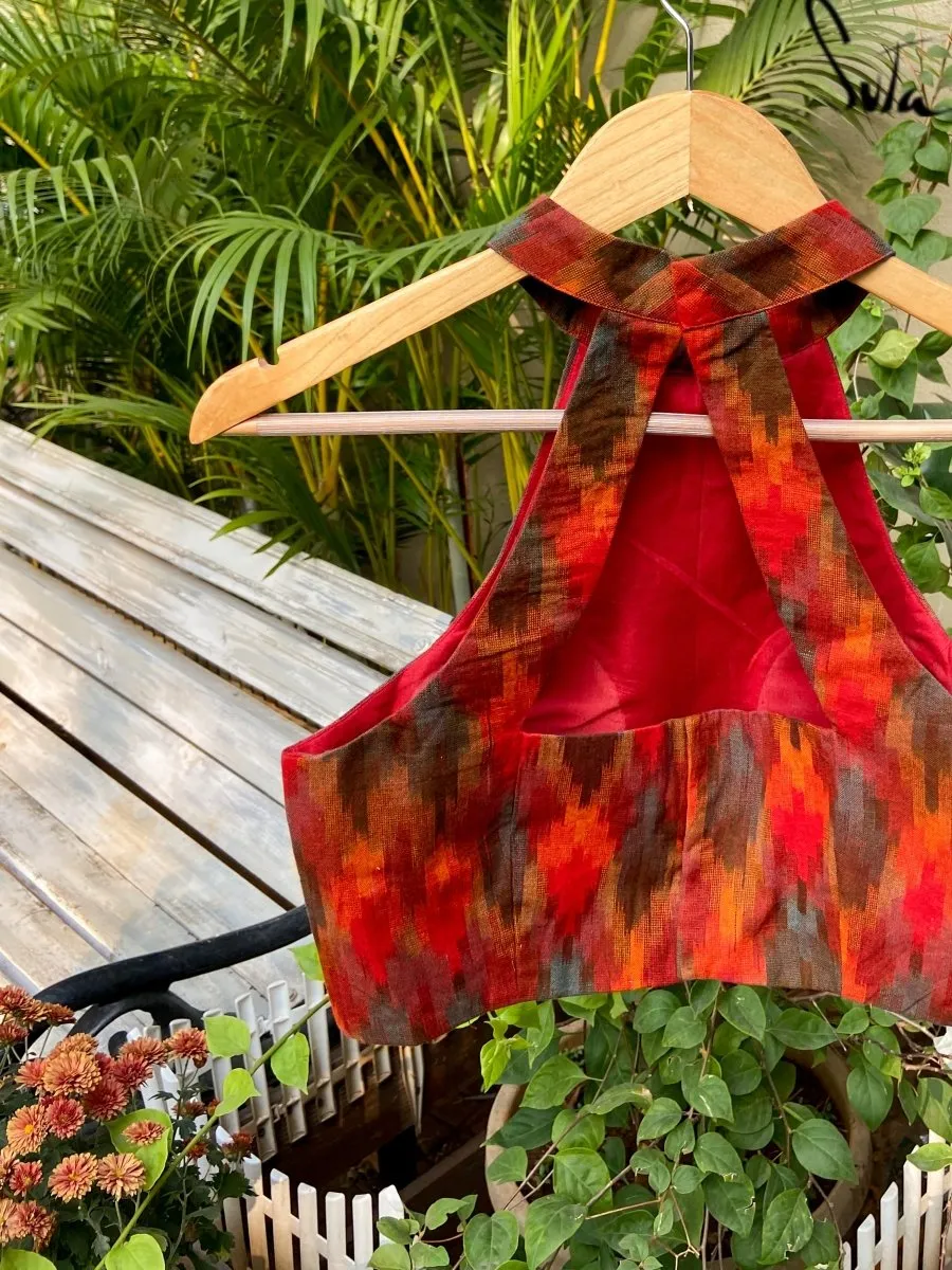 Rustic Vermillion ( Blouse )
