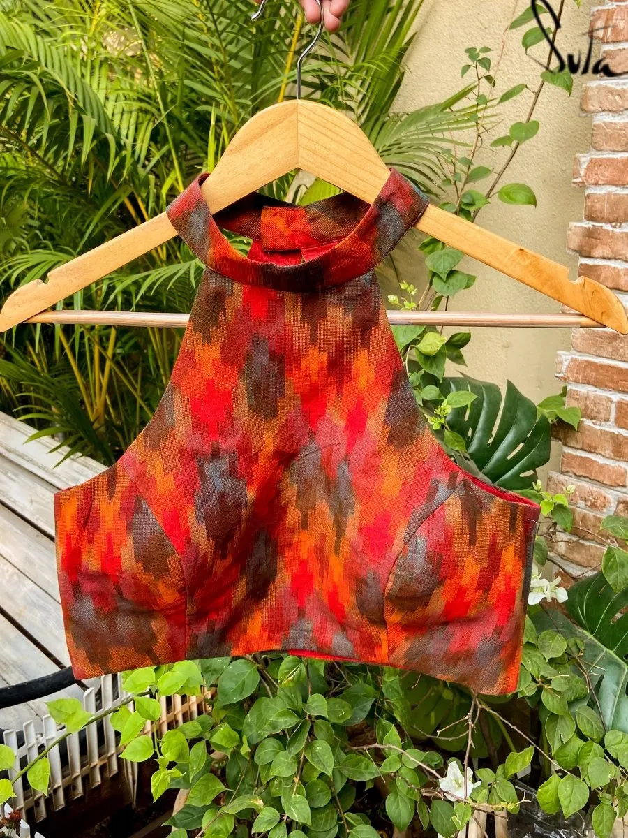 Rustic Vermillion ( Blouse )