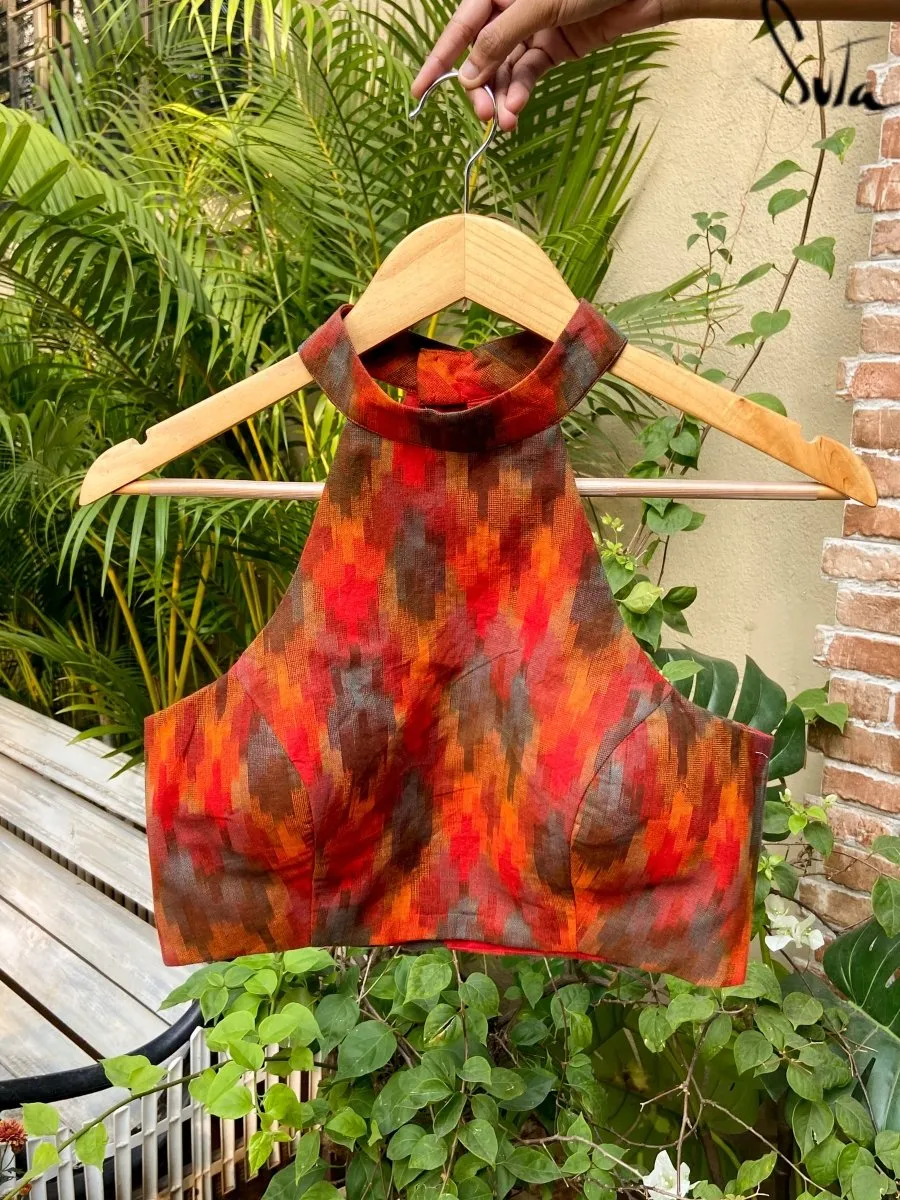 Rustic Vermillion ( Blouse )