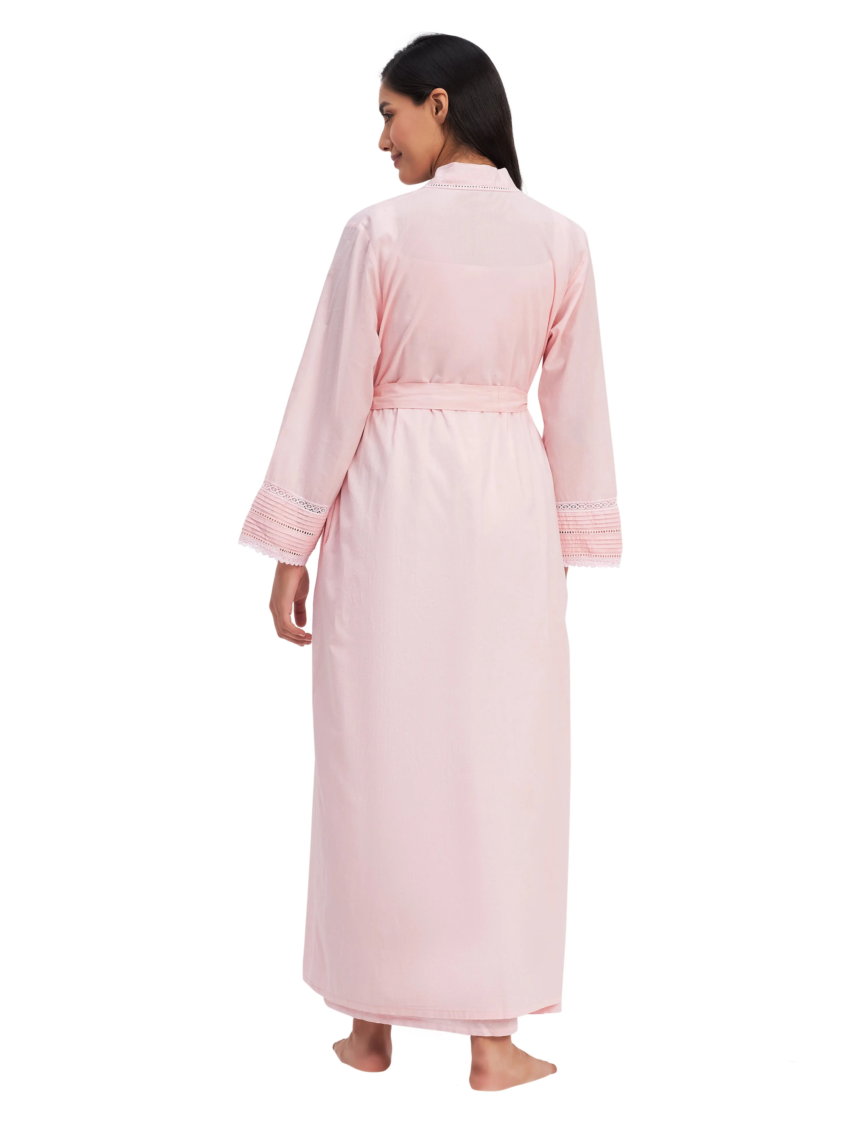 Victorian Embroidery Dressing Gown